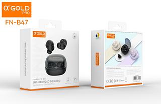 ￼Fone De Ouvido Sem Fio Tws Bluetooth 5.3 Original—AGOLD