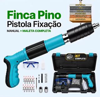 ￼Pistola Finca Pino Ferramenta De Fixação De Pregos Rebite Drywall Gesso com 10prego（Assista ao final do vídeo）（prego fino compra shoppe）