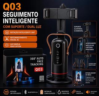 2025 Nova cabeça de identificação de olho em nuvem Ai cabeça de rastreamento ferramenta útil rotação de 360 graus