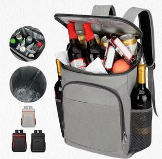 ￼Mochila Térmica Cooler Capacidade 23L Impermeável Portátil Piquenique Quente Frio—BMAX