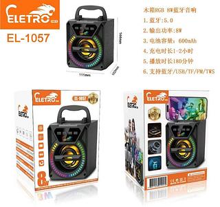 ￼Caixa De Som 8W Com Suporte de Celular Bluetooth Eletromex EL-1057