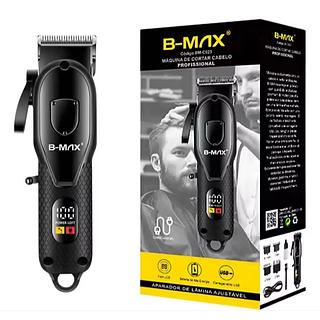 ￼Máquina De Cortar Cabelo Cortador Barbeador Aparador Profissional Acabamento Barba 8 Peças Elétrico