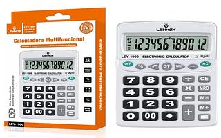 Calculadora De Mesa Display Grande 12 Dígitos