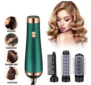 ￼3 Em 1 Secador De Cabelo Escova Secadora Íon Negativo Poderoso Pente De Ar Quente110V
