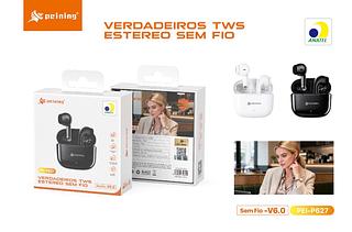 Fone De Ouvido Bluetooth Sem Fio Alta Definição V6.0Premium Compacto Leve Som de alta Qualidade