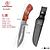 ￼Faca De Pesca Caveira Churrasco Luxo Fulltang Inox Super Afiada