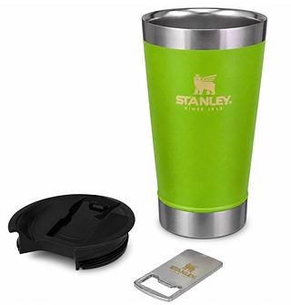 Copo Térmico Stanley Com Tampa E Abridor 473ml Cor VERDE