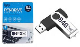 Pen Drive Usb 2.0 64gb Original GRANIA 3ANO MEMI 2 Pc Tv Not
