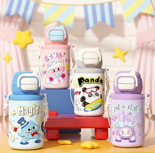 Garrafa Térmica Infantil Escola Lançamento Com Alça 500ml—bm-p2048