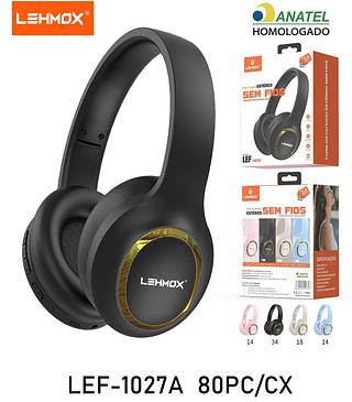 Fone De Ouvido Sem Fio Bluetooth RGB—LEHMOX