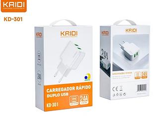 Carregador Fonte Kaidi 12w 2UB Compativel