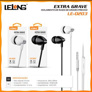 fone lelong bass extra com qualidade