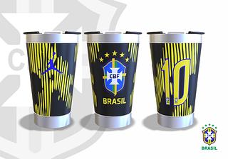 COPO 473ML PERSONALIZADO 3D，COM TAMPA E ABRIDOR