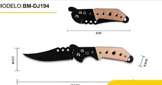 ￼Faca pequena aço inox canivete