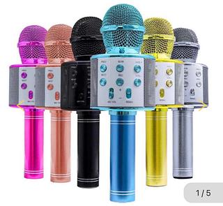 Microfone Bluetooth Karaoke Youtuber Recorder