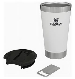 Copo Térmico Stanley Classic Com Tampa E Abridor 473ml Banrco