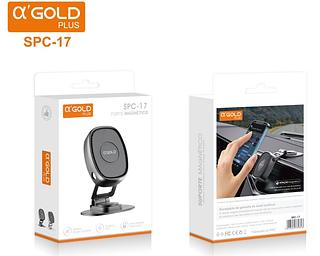 ￼Suporte Celular Magnético Imã Ajustável Aluminio 360° Hmaston CJ-65 Veicular Compacto Mesa Video Gps Automotivo