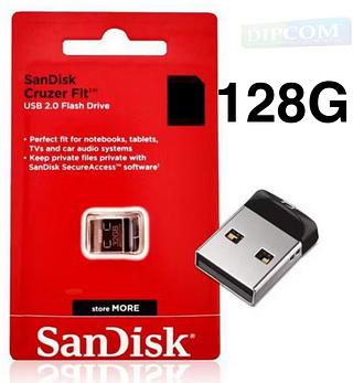 Pendrive Sandisk 128gb Cruzer Fit