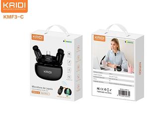 ￼Microfone Lapela Sem Fio com Mudança de Voz por Inteligência Artificial