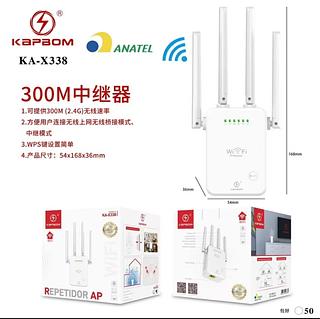 Repetidor Wireless - Mini Router 300mbs- Acess Point - Wifi ka-x338