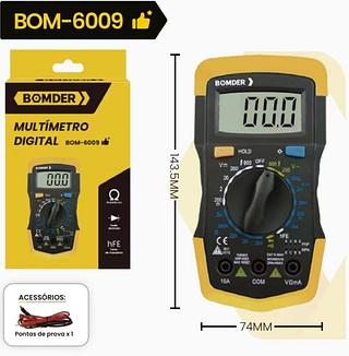 Multímetro Medidor Digital Portátil De Bolso Kp-aa031