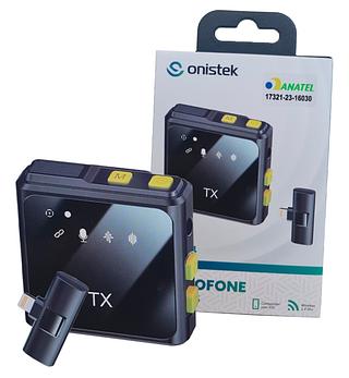 Microfone De Lapela Para iPhone Sem Fio Profissional Celular—KNUP