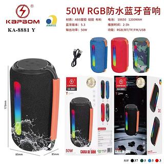 Caixa De Som Bluetooth 50w prava agua—Eletromex