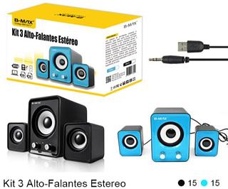 ￼Caixa Caixinha De Som Portátil Pc P2 Usb Notebook Computador