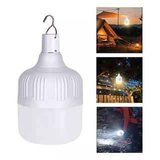 100W Lâmpadas Led Bulbo Branco Frio Recarregável para Emergência