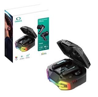 ￼Fone Sem Fio RGB Bluetooth 5.4 Onistek ON-TWS39