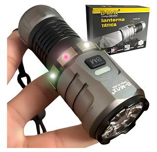 Super Lanterna Led 8 Leds, Ímã, Rotação 360°,recarregáve Usb—BMAX