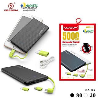 CARRECADOR PORTATIL 5000mah