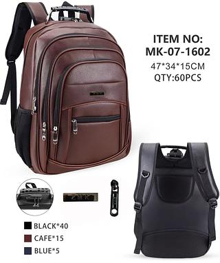 Mochila Notebook Alça Cabo De Aço + Cabos Auxiliar Usb cabo auxiliar para fone Ouvido UNISSEX+ Bloqueio de senha