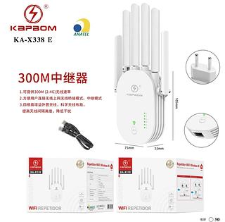 ￼Repetidor wifi Sem Fio De 300Mbps 6 Antenas Amplificador De Rede De Banda Dupla 2.4G