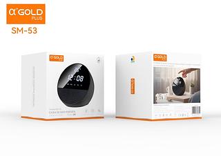 Caixa De Som Portátil Rádio, Bluetooth —AGOLD