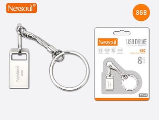NOVA Mini Pendrive original Chaveiro Metal Usb 8G