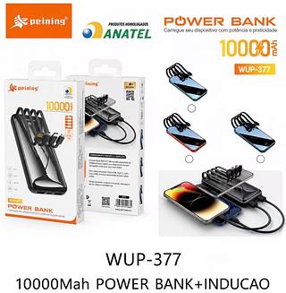 PEINING - POWER BANK WUP-377 10000MAH 22.5W COM INDUÇÃO