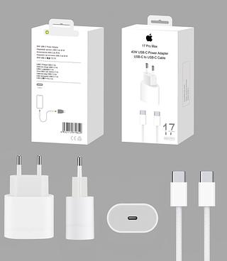 Carregador Turbo Tipo C para Tipoc 40w，Iphone 17 Pro Max