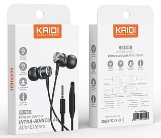 FONE COM MICROFONE KAIDI