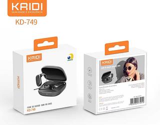 ￼Fone de Ouvido Sem fio Bluetooth Condução de Ar OWS Kaidi KD-749
