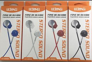 Fone De Ouvido Microfone P2 Sem Ruído Origina