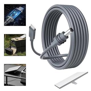 Cabo de Alimentação Starlink 5 Metros Tipo-C PD para DC Robusto e Durável