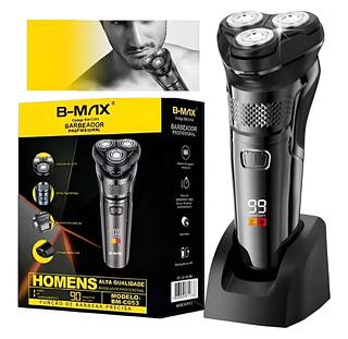 Novo Barbeador Elétrico com Display Digital Portátil Lavável para Todo o Corpo Aparador de Barba Porta de Carregamento T