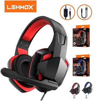 FONE GAMER P2+ADAPTADOR—Lehmox