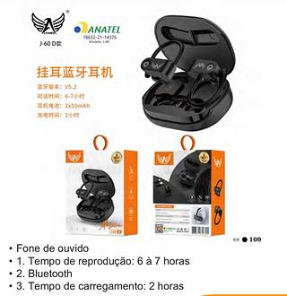 ￼Fone De Ouvido Sport Orelhas Penduradas Bluetooth 5.3 IPX5