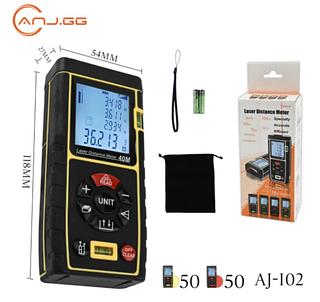 ￼Medidor de distância a laser de alta precisão de 40m m/in/ft/ft+in