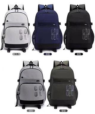 Mochila Unissex Bolsos Laterais Fashion Bag