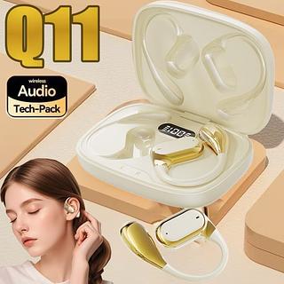 2025 novo Q11 Fones de ouvido sem fio, abertos, para jogos e esportes, com bateria de longa duração（caxia100pc✖️25.5=2550reais）