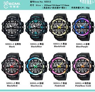 RELÓGIO A PROVA DA AGUA(30-50M)