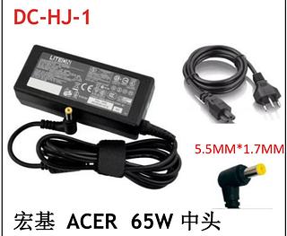 ACER 65W PINO MEDIO -ENTRADA:AC110-240V -SAIDA:19V*3.42A -CONECTOR:5.5MM*1.7MM